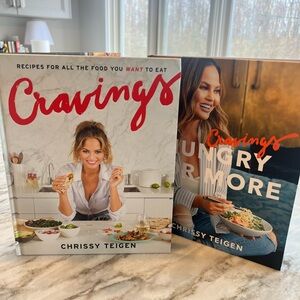 Brand new Cravings cookbooks.